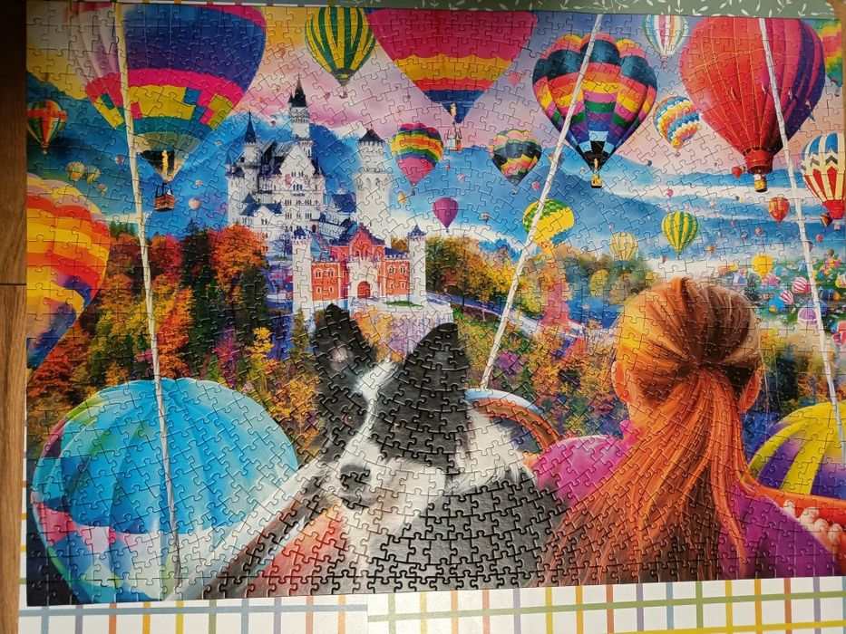 Puzzle trefl 1040 elementów Festiwal Balonów