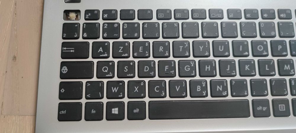Клавіатура верхня частина топкейс Asus X555 арабская