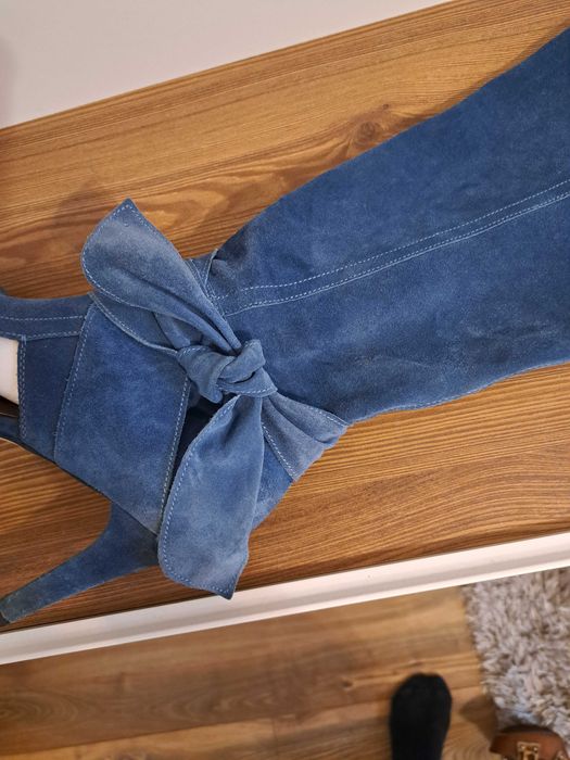 Kozaki letnie Prima Moda/peep-toe. R.35