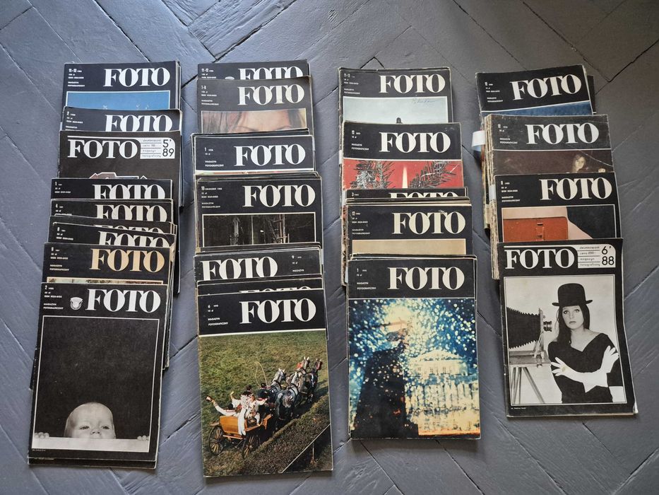 Fotograficzne czasopismo FOTO, 105 numerów