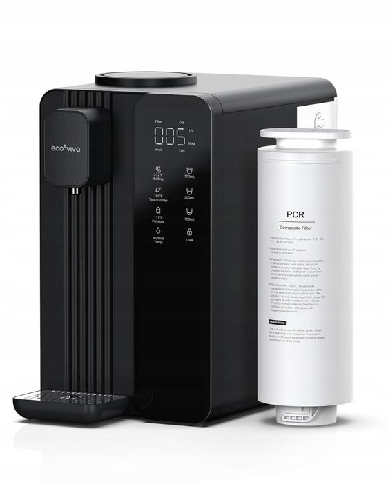 Filtr Ecoviva WP-RO-MATE4 z odwróconą osmozą, przeznaczony do wody pit