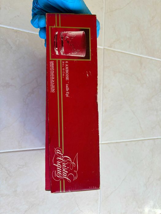 Fleury Taille Epi by Cristal D'Arques copo baixo / whiskey