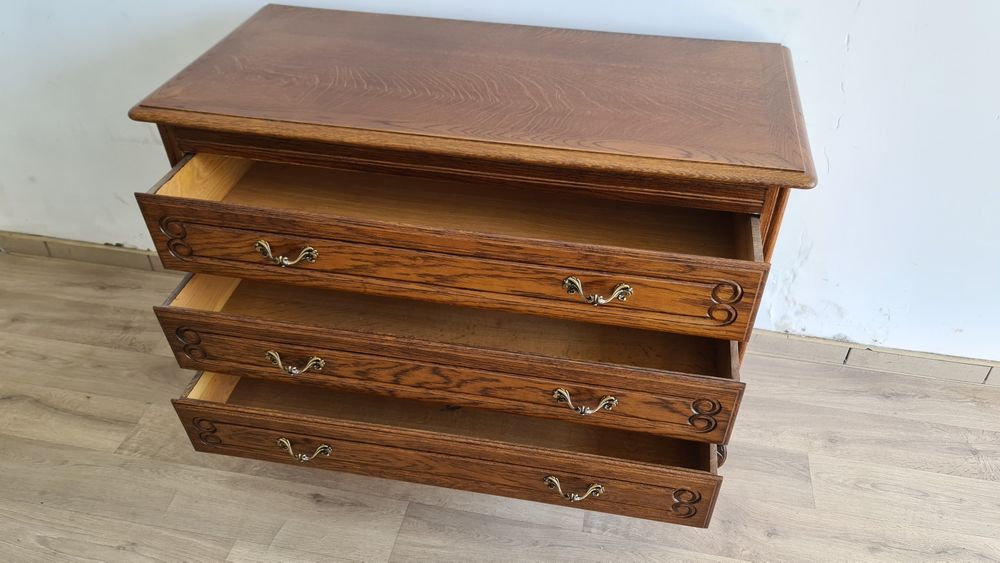 Komoda stylowa Chippendale Bieliźniarka