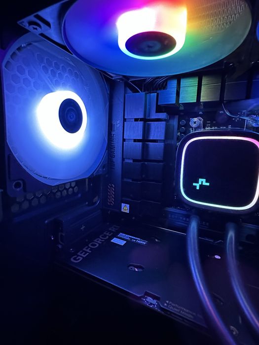 Пк ryzen 7 9800x3d, 4070 super, tuf b650 m-e wifi