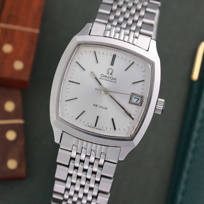 Zegarek meski Deville kostka automat bransoleta bor