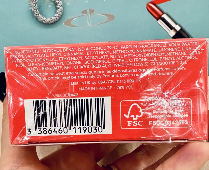 Продам духи LANVIN Mon Eclat