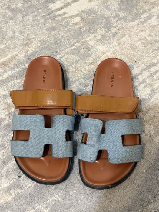 Klapki Hermès w dobrym stanie