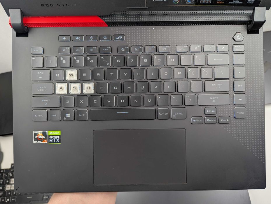 LAPTOP GAMINGOWY! Asus ROG Strix RTX3050 Ryzen 7 4800H 144hz KOMPUTER