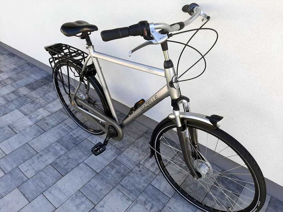 GAZELLE Paris elegancki męski rower miejski