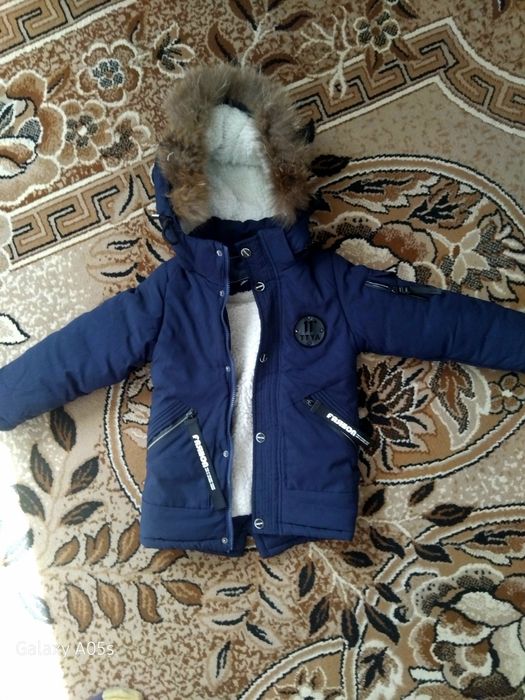 Зимова куртка на 2-3роки .Подовжена
