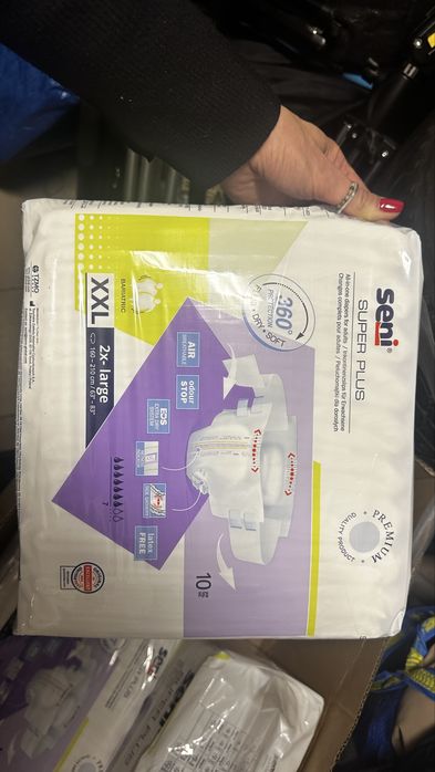 Seni super plus premium XXL pieluchomajtki rzepy