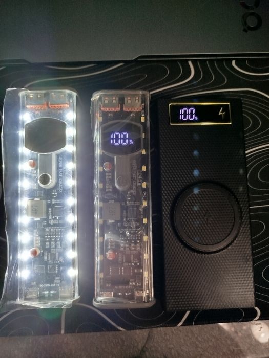 Павербанк EVE/Samsung 8*18650 DIY Power Bank Case PD 45W 

POWE