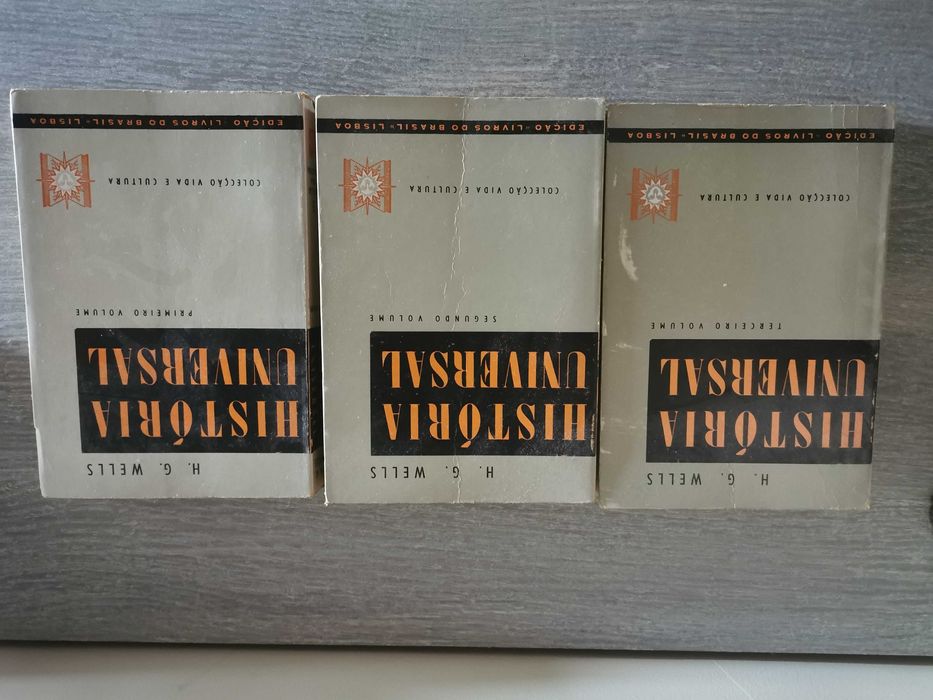 História Universal Vols I, II, III – H. G. Wells