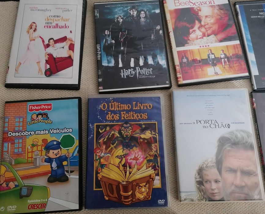 DVDs, "SAW" e outros, todo o lote por 5€