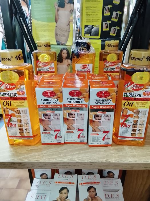 Kit de creme anti manchas para rosto e corpo