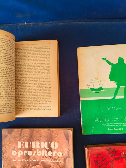 Lote 4 Livros Clássicos Literatura Portuguesa e Leituras Escolares