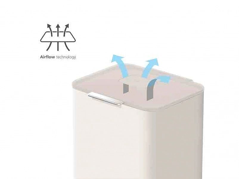 Kosz do segregacji 40l Totem Pop, stone / Joseph Joseph