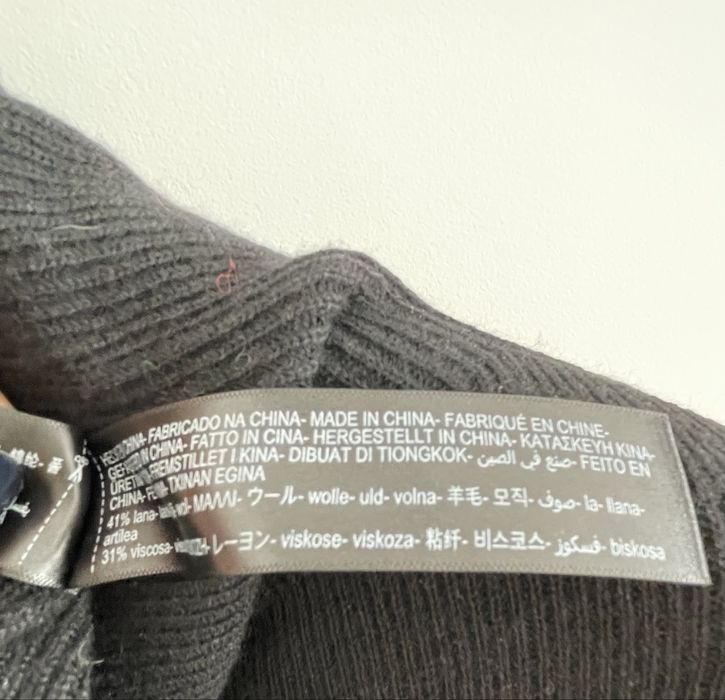 Vestido Malha preto Massimo Dutti