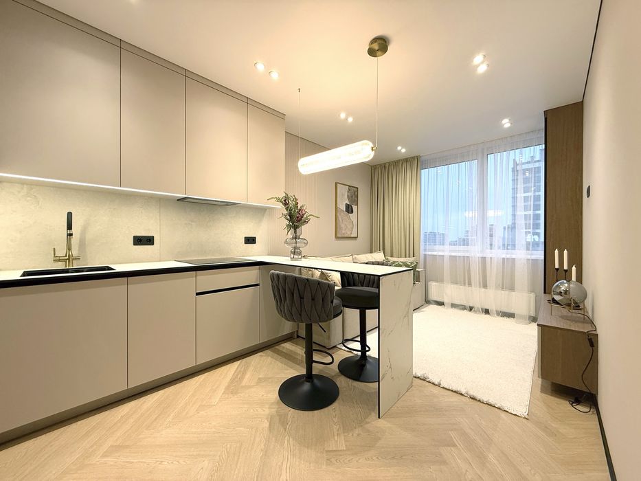 БЕЗ % 1 кім. квартира ЖК Варшавский 3, Олександра Олеся 17 Виноградар