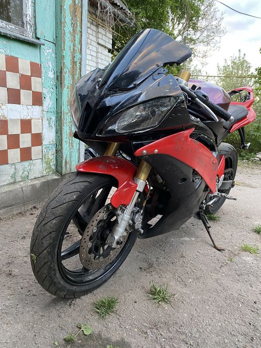 Терміново Продаж/Обмін кастом Yamaha R6  (на базі Hyosung GT250R) — проект під відновлення