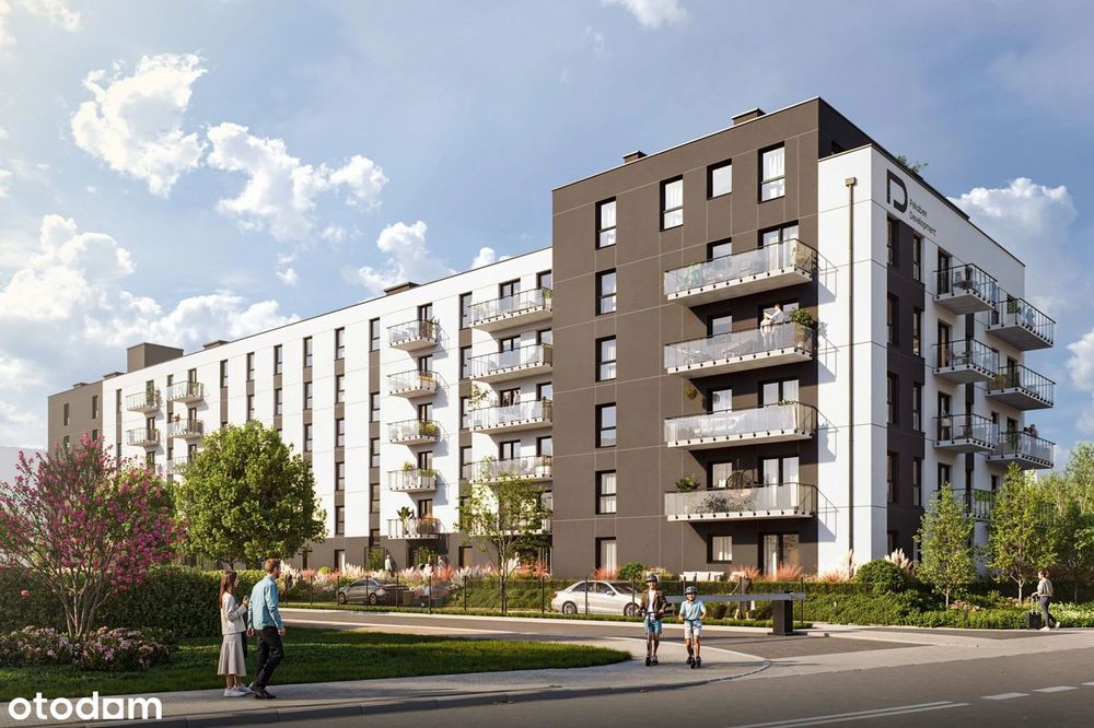 2-pokojowe mieszkanie 43 m² + balkon - Widok 6