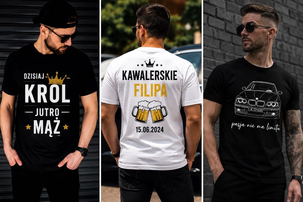 KOSZULKI PERSONALIZOWANE