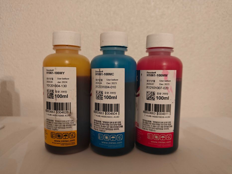 H1061, tinta compatível com hp301, hp302, hp303, hp304, hp305, hp62, AMARELO