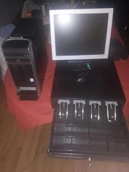 Caixa registadora touch com impressora