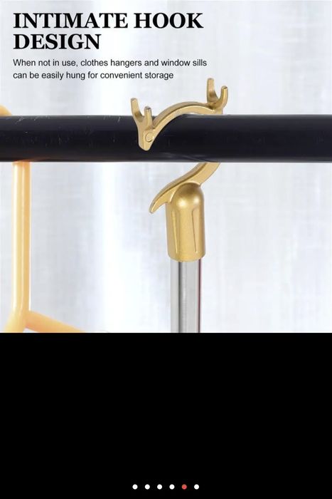 Вішалка знімач одягу з висоти палиця