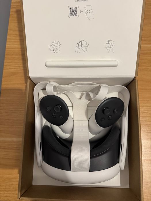 Meta Oculus Quest3  VR 4k 512GB + KIWI design H4 Boost - STAN IDEALNY! GWARANCJA!