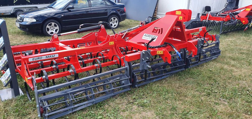 Agregat uprawowy/siewny/talerzowy/brona/Euro Masz 2,5m/2,7m/3,0m