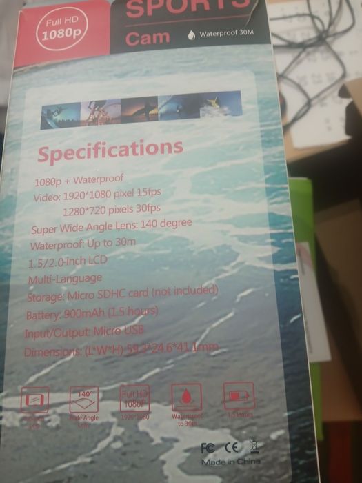 Camera Action LKS Sport 1080p (Full HD)