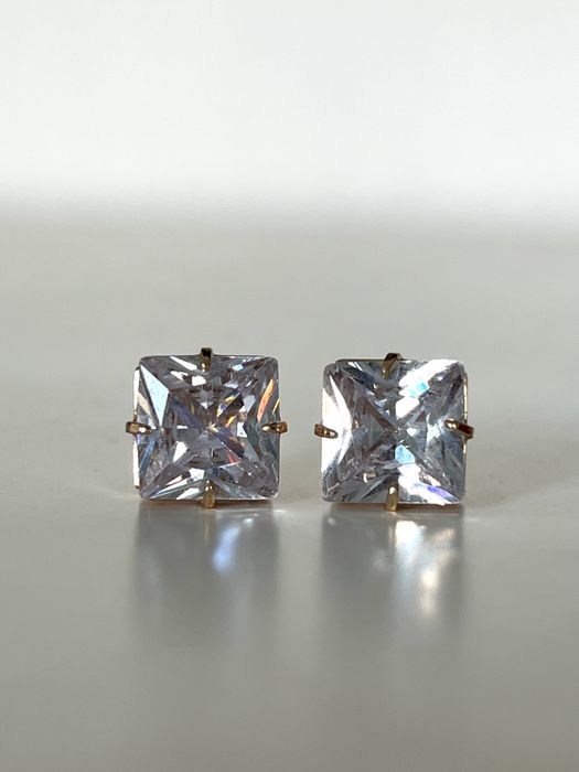 Kolczyki diamenciki