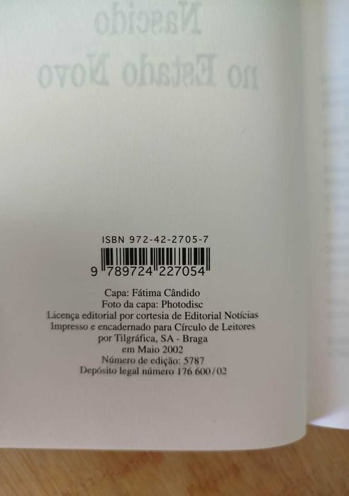 Nascido no Estado Novo de Fernando Dacosta