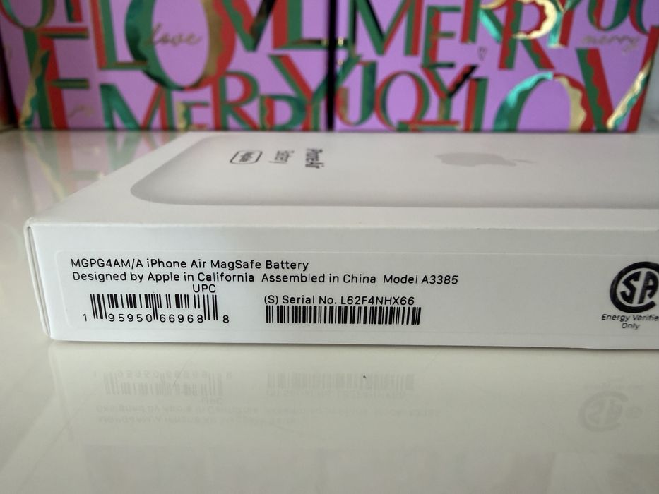 Додаткова батарея  iPhone Air MagSafe Battery Оригінал!!! (MGPG4)