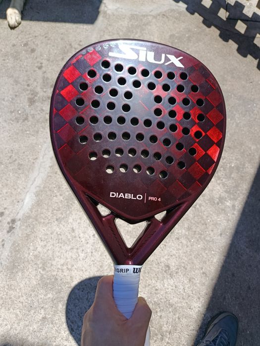Raquete de Padel Siux Diablo Pro 4 – Como Nova / Excelente Estado