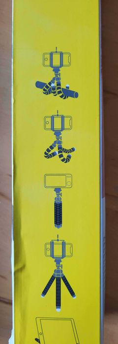 Suporte de Telemóvel e Mini Câmara