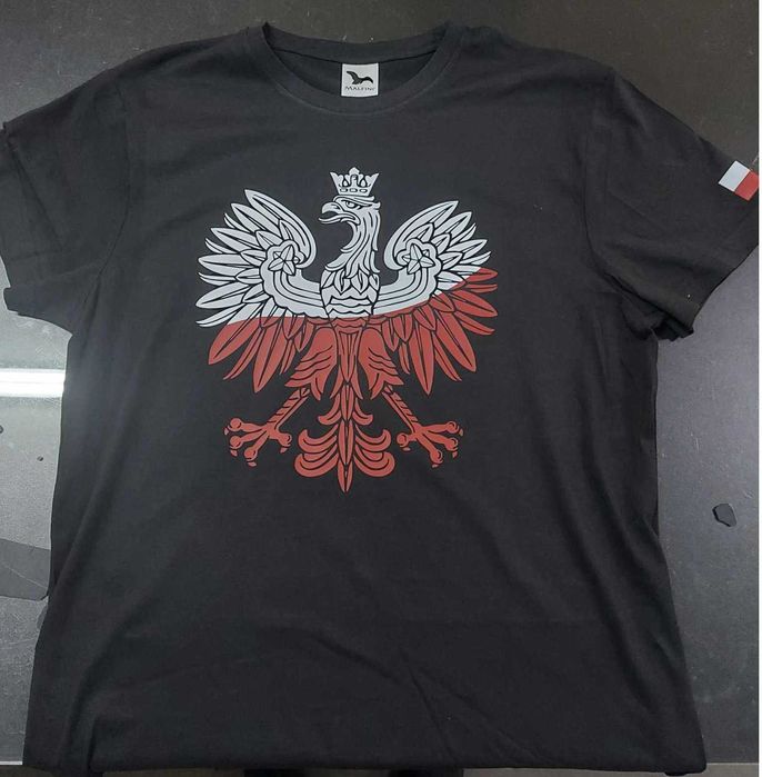 koszulka t-shirt patriotyczna flaga polska godło orzeł rozmiar L
