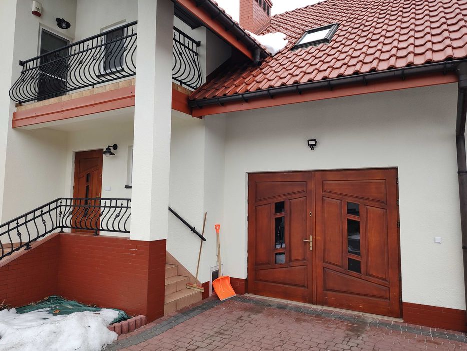 Brama garazowa , debowa