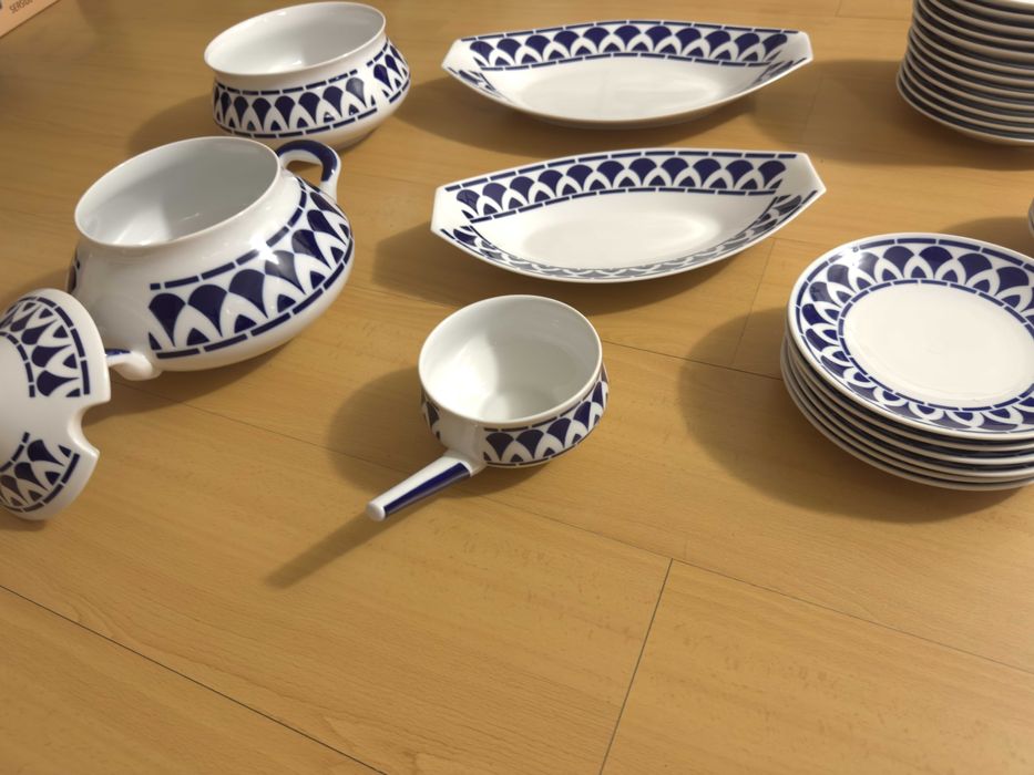 Conjunto de louça Sargadelos Itálica