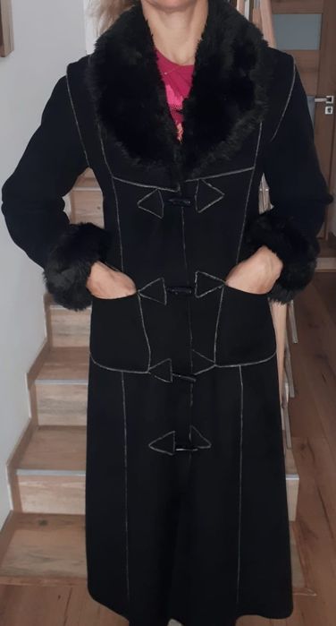 Kożuch damski płaszcz