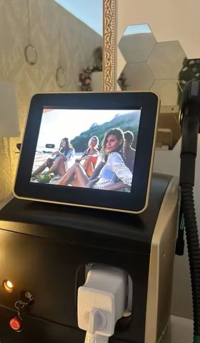 Equipamento Profissional de Depilação a Laser Diodo 4 Ondas –Excelente