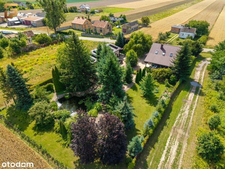 Dom z historią i ogrodem | Staw | Siedlisko 1,2 ha