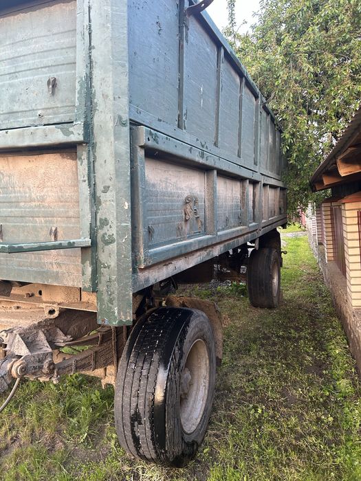 Камаз самоскид з причепом.