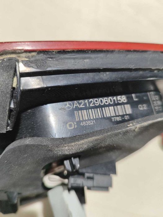 lâmpada traseira direita- esquerdo interior