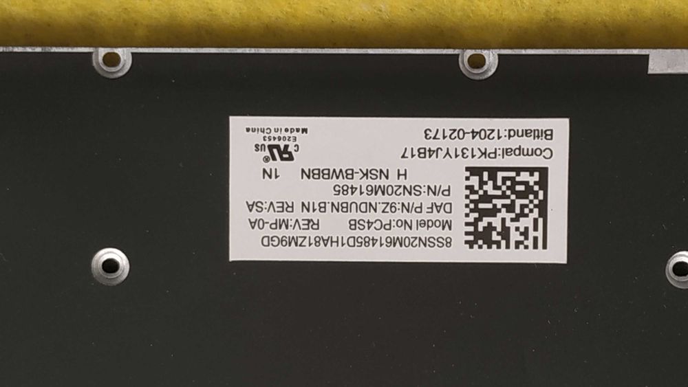 Клавиатура для LENOVO (IdeaPad 320-14 series) rus onyx black