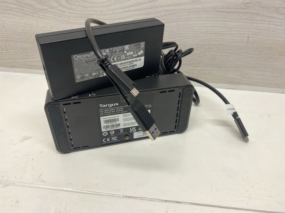 Док-станція Targus USB-C Dual 4K Docking Station (100W PD)