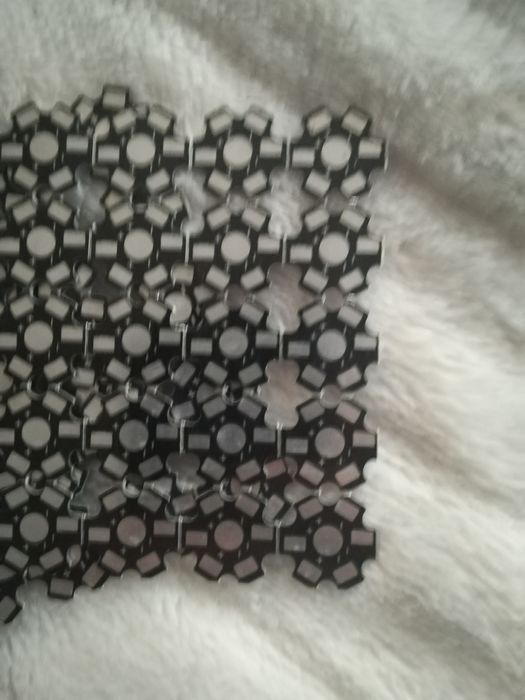 Radiatory, podkładki PCB 100 sztuk pod diody power Led