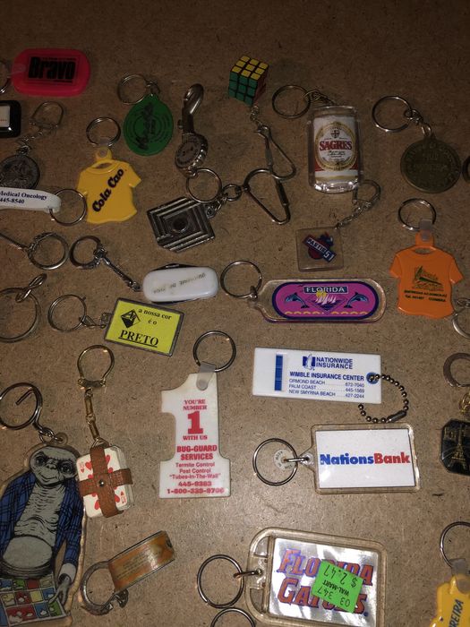 Lote de porta chaves antigos