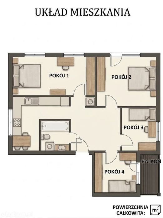 4 pokoje, w niskim zadbanym bloku bez piecyka i nie 4 piętro, garaż